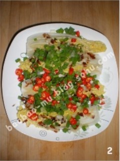 金银蒜蒸娃娃菜