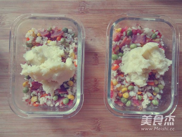 什锦土豆焗饭