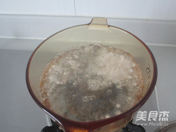 椰汁木瓜西米露