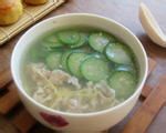 北京特色:羊肉汆丝瓜汤