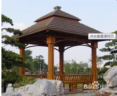 防腐木从入门到精通：[6]防腐木凉亭详解