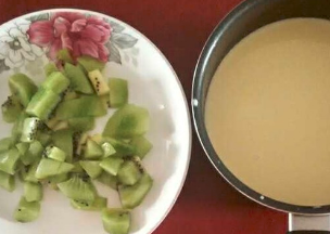 奇异果蛋挞制作步骤