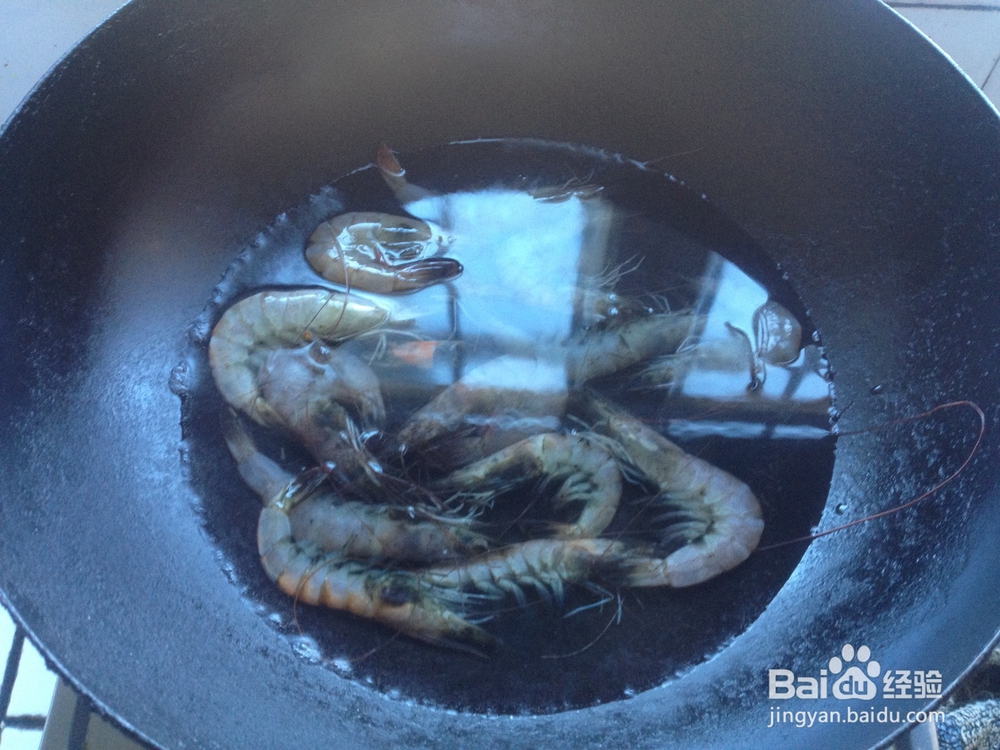 虾仁鸡蛋炒韭菜的做法