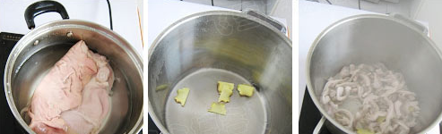 猪肚煮干丝的做法