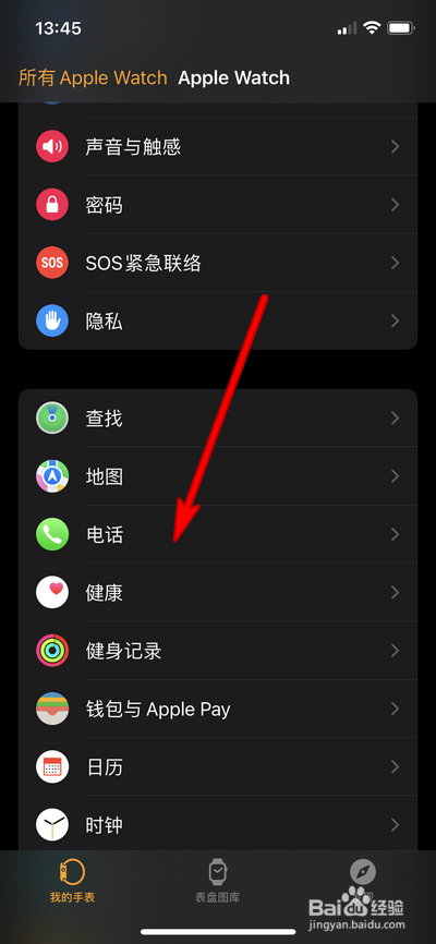 Apple Watch电话声音怎么设置