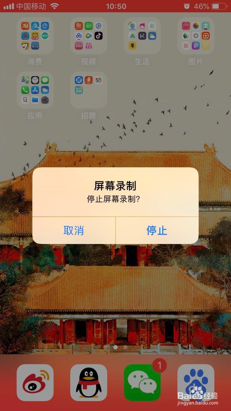 苹果手机如何在屏幕录制中录入声音