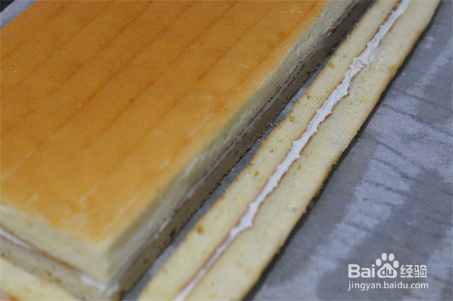 家庭自制奶油三明治