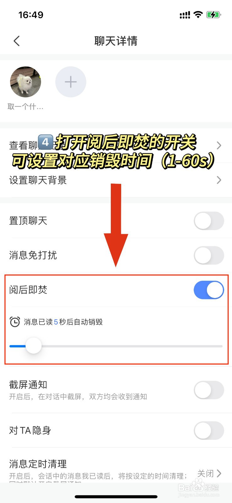 海鸥聊天APP如何实现阅后即焚