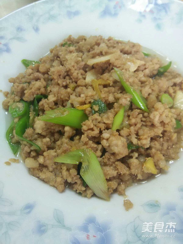 炒肉末的家常做法