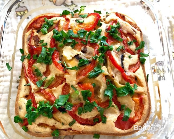 蘑菇鸡肉糕的做法