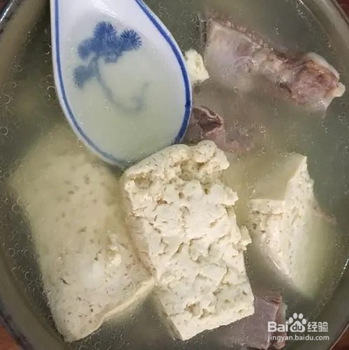豆腐排骨清汤