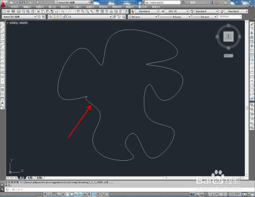 CAD样条曲线工具使用教程