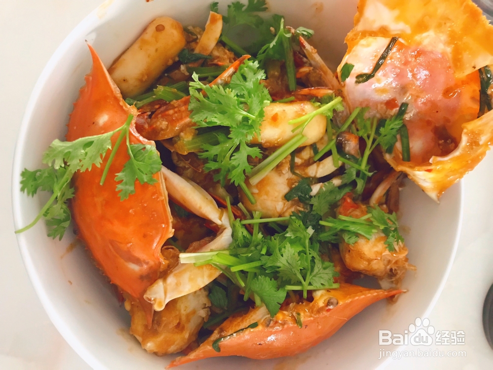 新手适合做的梭子蟹芝士年糕