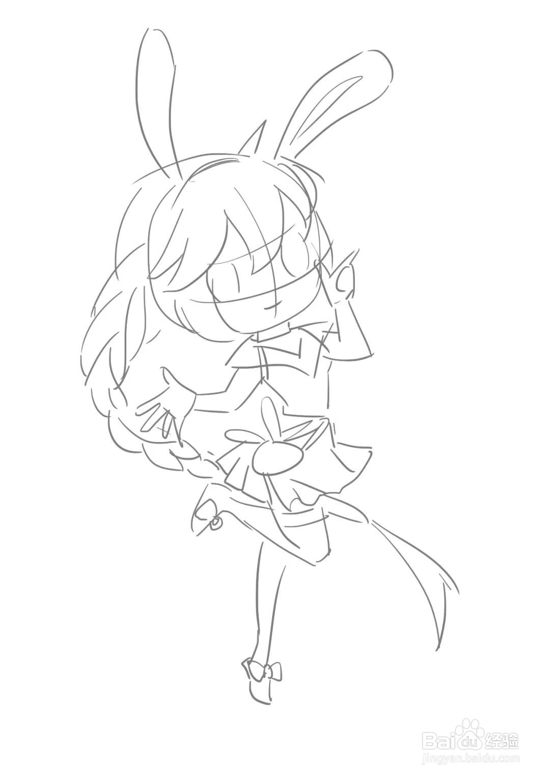 小学生怎么画小舞