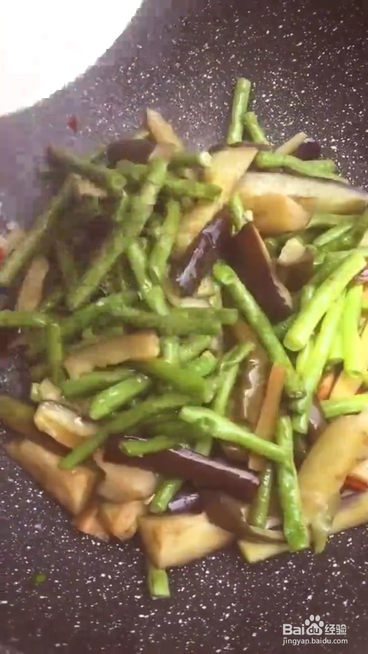 怎么做茄子炒豆角