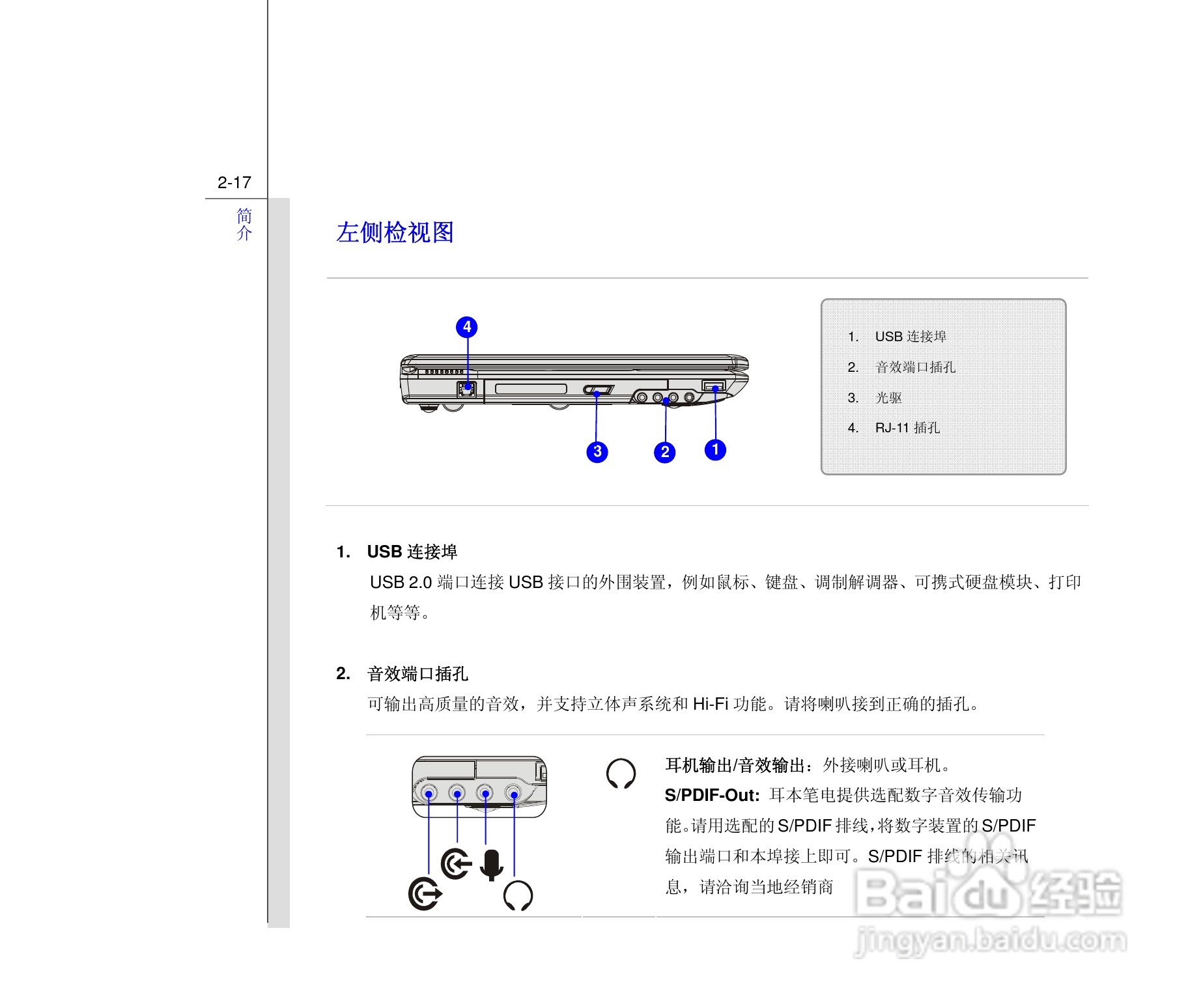 微星MSI EX628笔记本电脑使用说明书:[4]