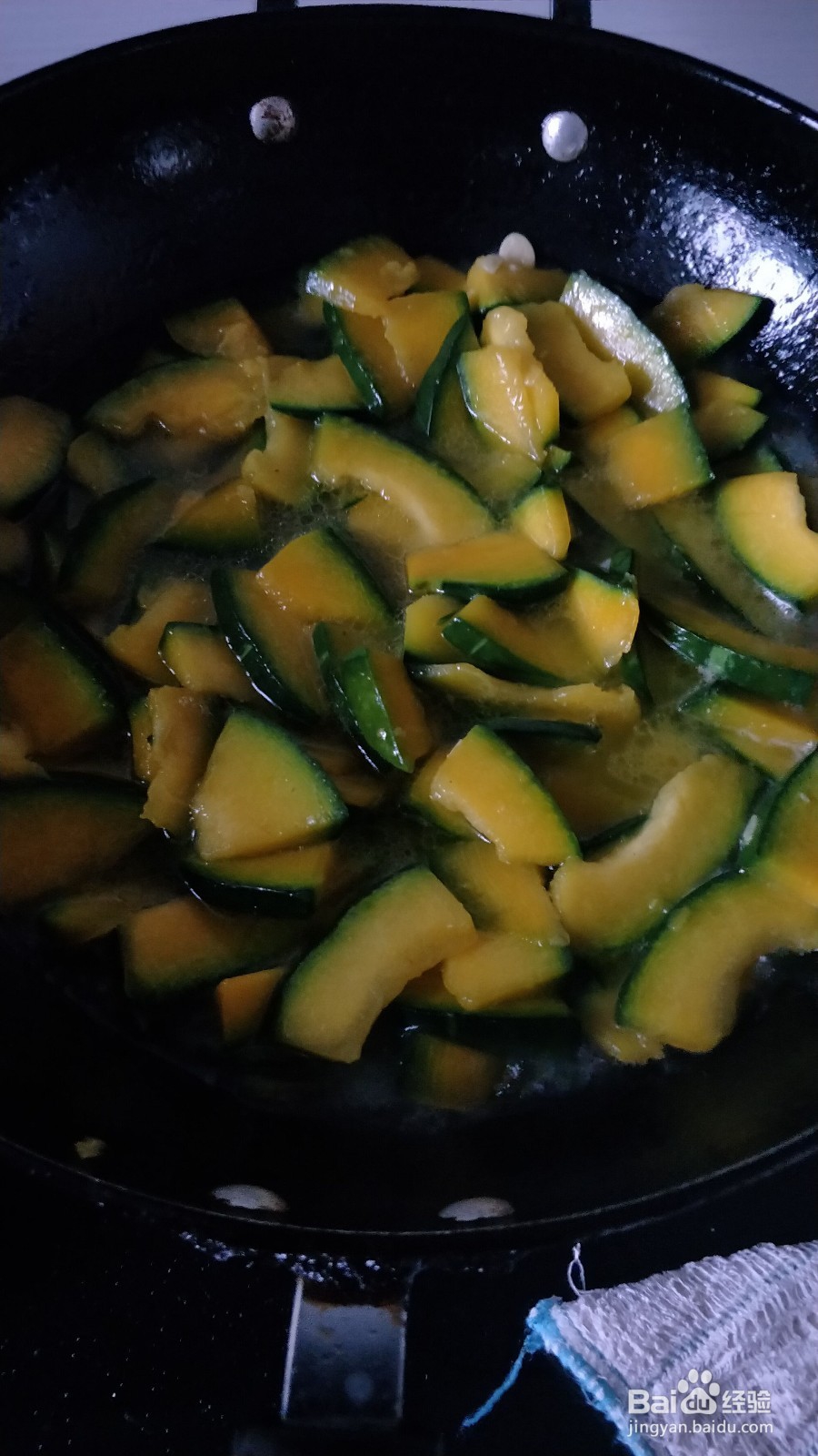 素炒南瓜的做法0