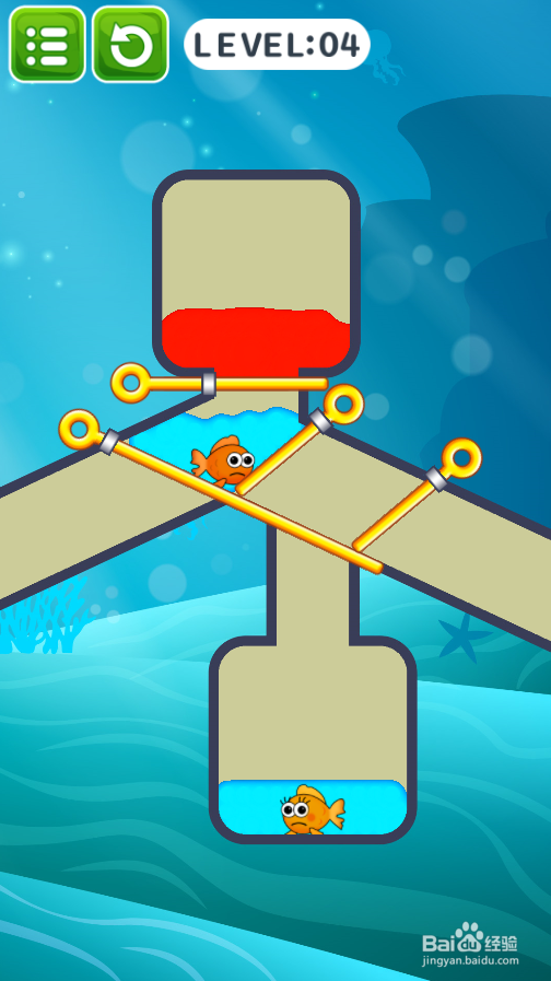 帮帮那两条小金鱼的Level 4怎样通关?