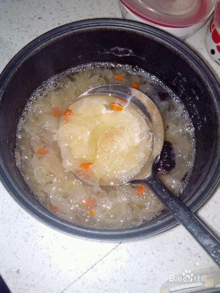最简单的懒人银耳汤做法