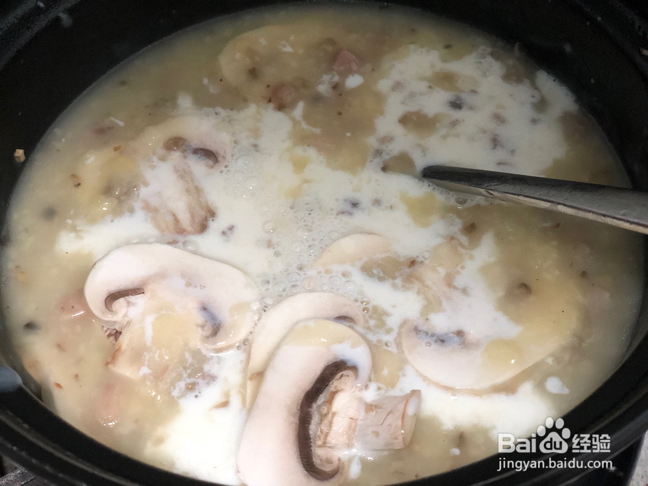 蘑菇忌廉汤的做法