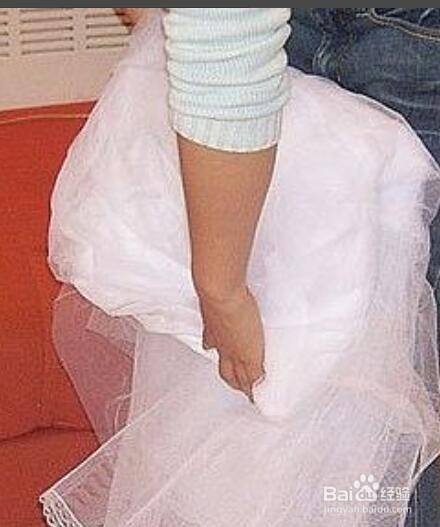 三层钢圈裙撑怎么折叠