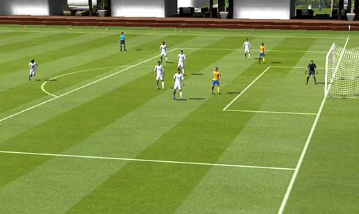 fifa22怎么调整草坪