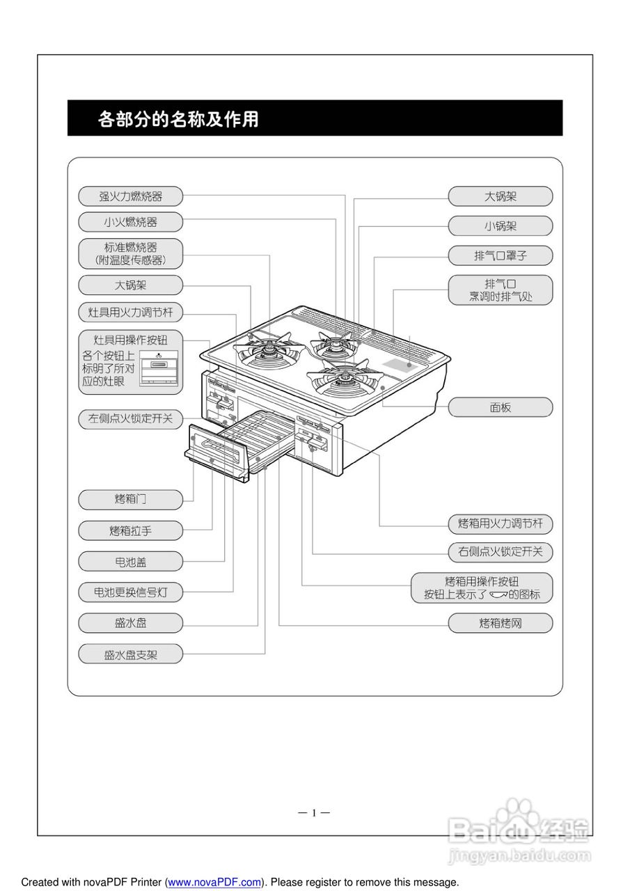 林内烤箱JKZR.3-31A8S型使用说明书