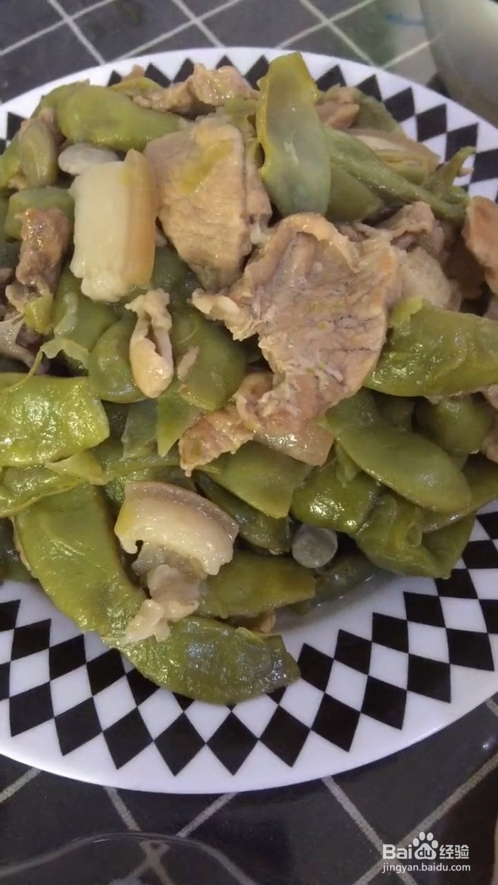 怎么炒好吃的芸豆猪肉？