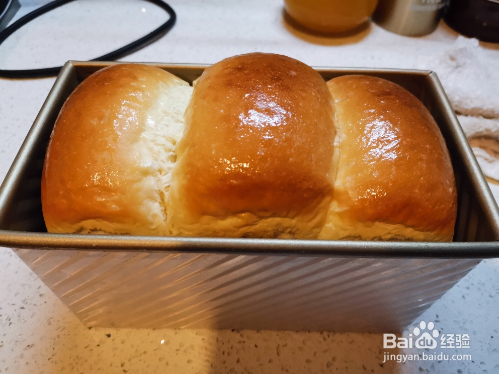 新手简单做牛奶吐司