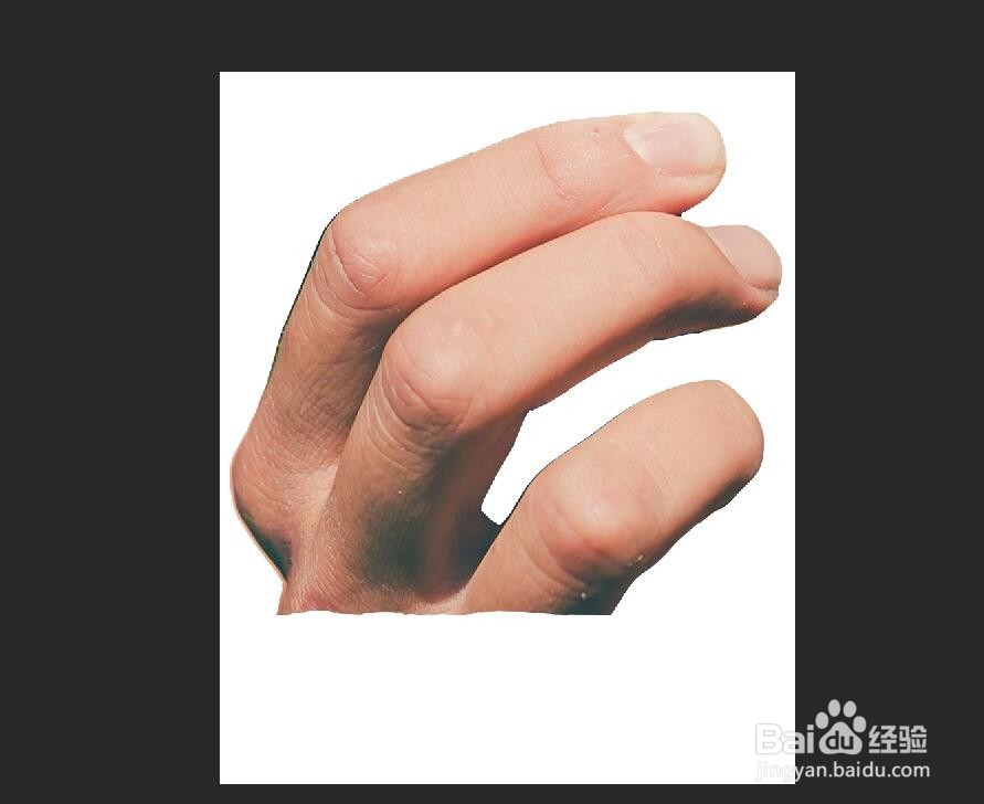 使用ps工具抠图