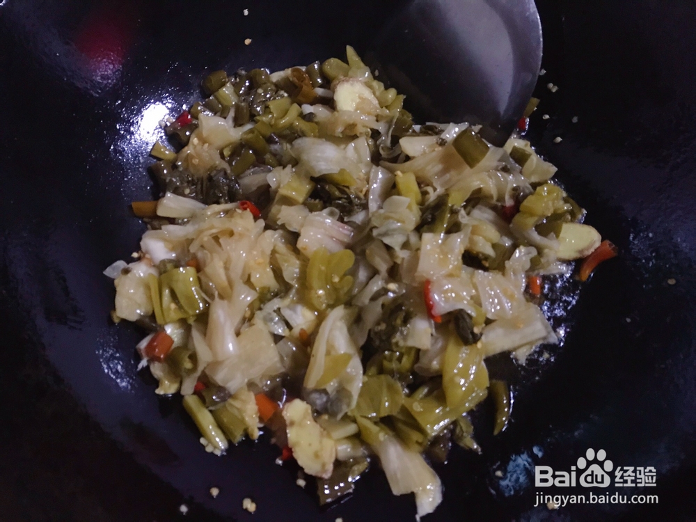 忍不住流口水的酸菜肉丝米线