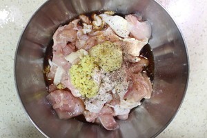 香炸鸡块的制作方法