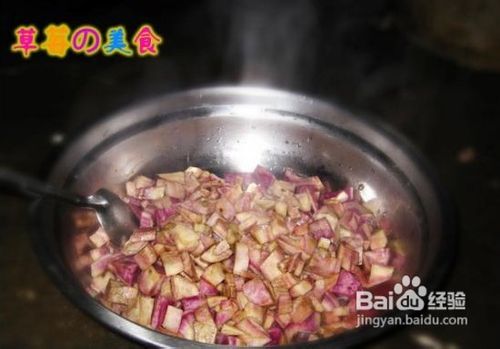 炒五彩番薯碎饼怎么做