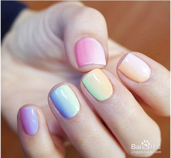 2017日式美甲图片