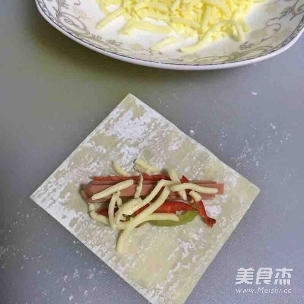 芝士火腿卷的做法