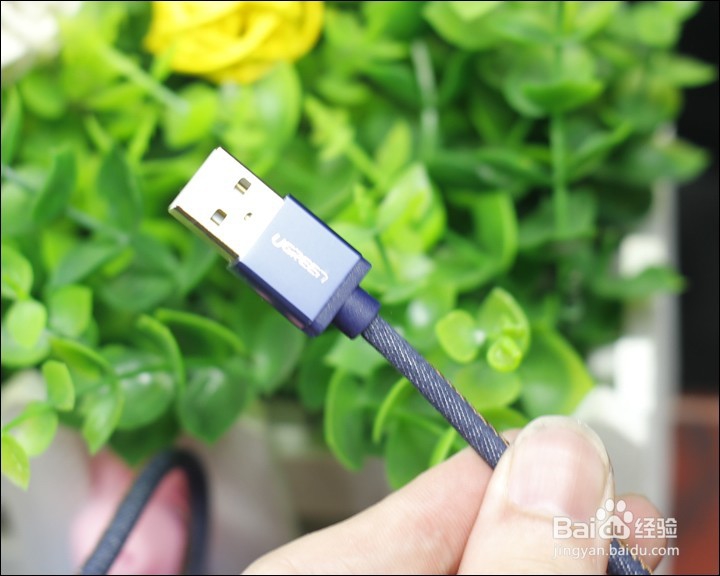 绿联1米牛仔M-USB数据线功能使用