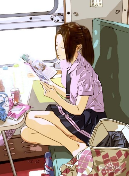 Photoshop 如何将图片转化为漫画教程 百度经验