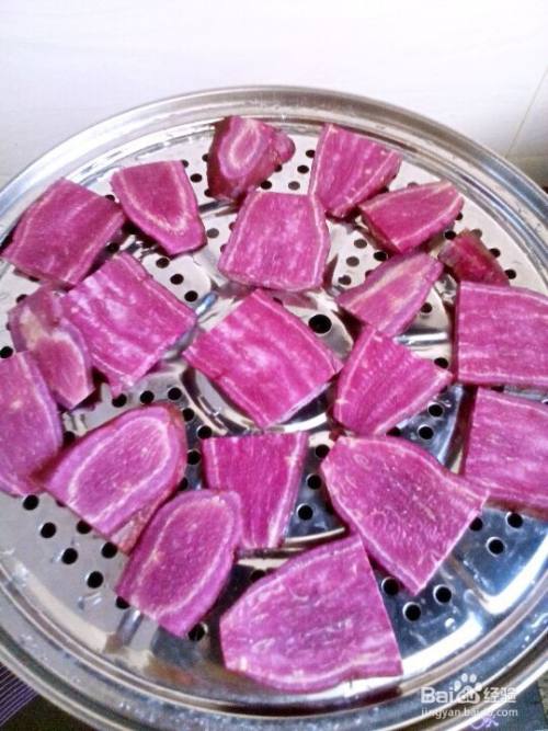 紫薯小馒头的做法