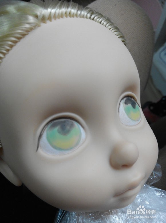 沙龙娃娃化妆教程