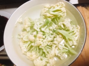 不用干锅的花菜