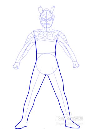 黑暗赛罗怎么画