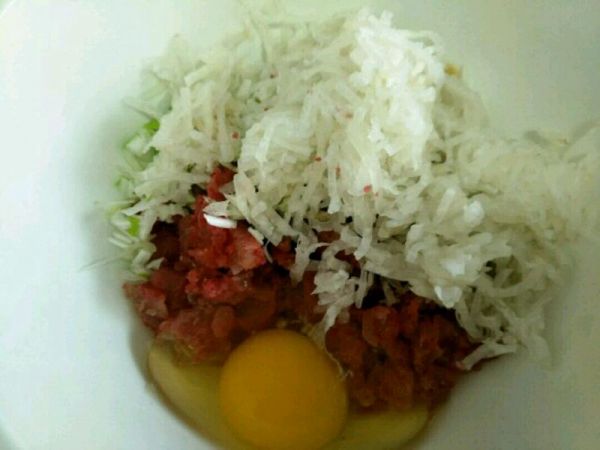 腊味虾皮萝卜饼