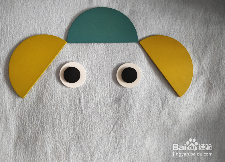 用彩色拼板怎样拼目瞪口呆的表情?