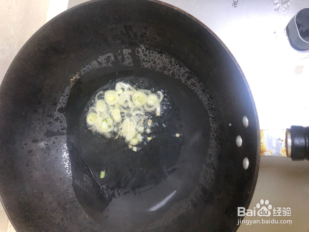 家常蒜片炒茼蒿