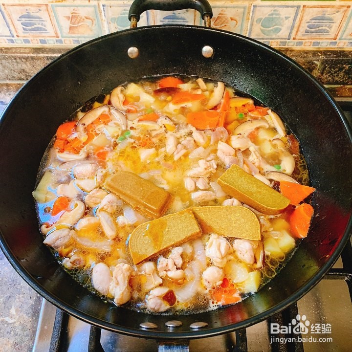 咖喱鸡肉饭的做法