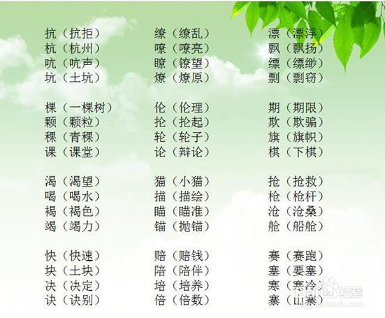 形近字---最常考/最易错的