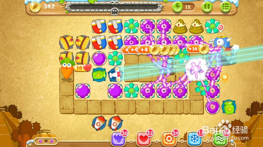 保卫萝卜2 79关金萝卜+水晶萝卜钻石任务