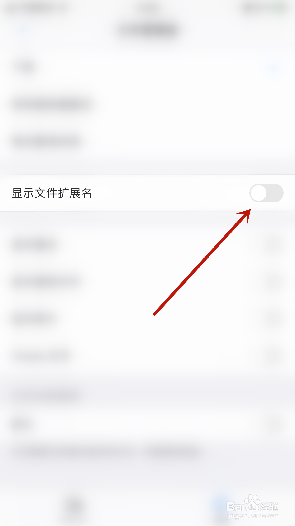 怎么启用PDF Expert显示文件扩展名