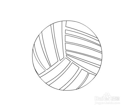 flash如何绘制卡通排球的教程
