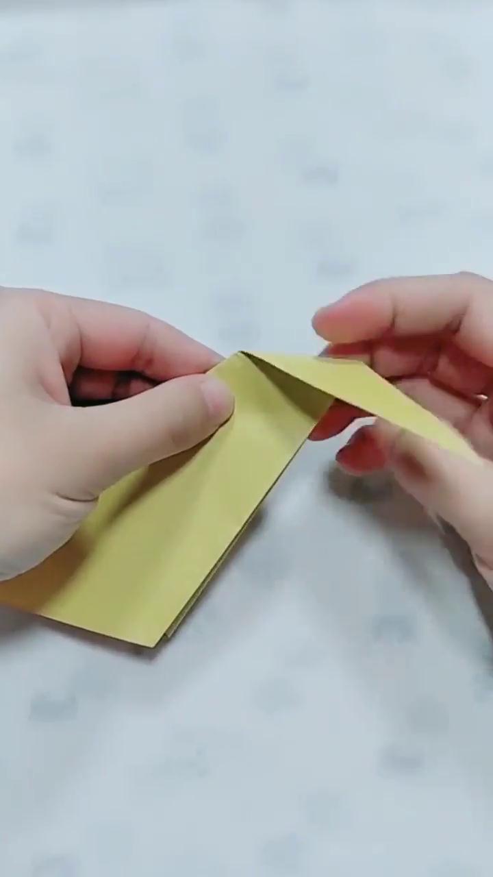 亲子手工小鸟折纸怎么做